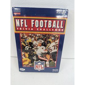 NFL Football Trivia Challenge Game Interactive Compact Disc Phillips CD-I CapDis